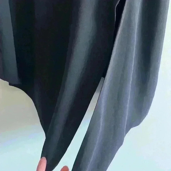 Babaton Womens Asymmetrical Black Witchy Whimsigoth Blouse Small Vampy Small - Picture 4 of 14